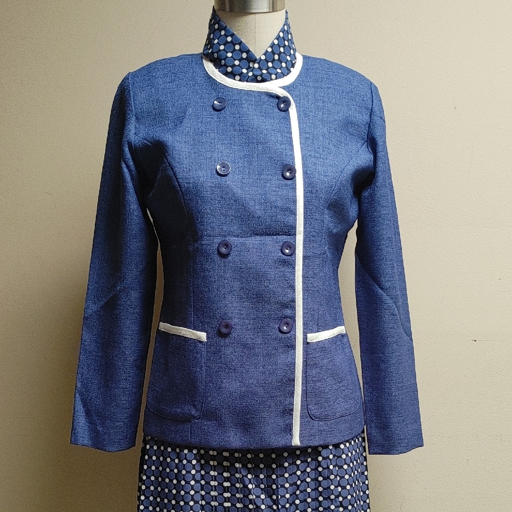 NWOT's Vintage Leslie Fay 3 Piece Suit Size 6P - Picture 3 of 16